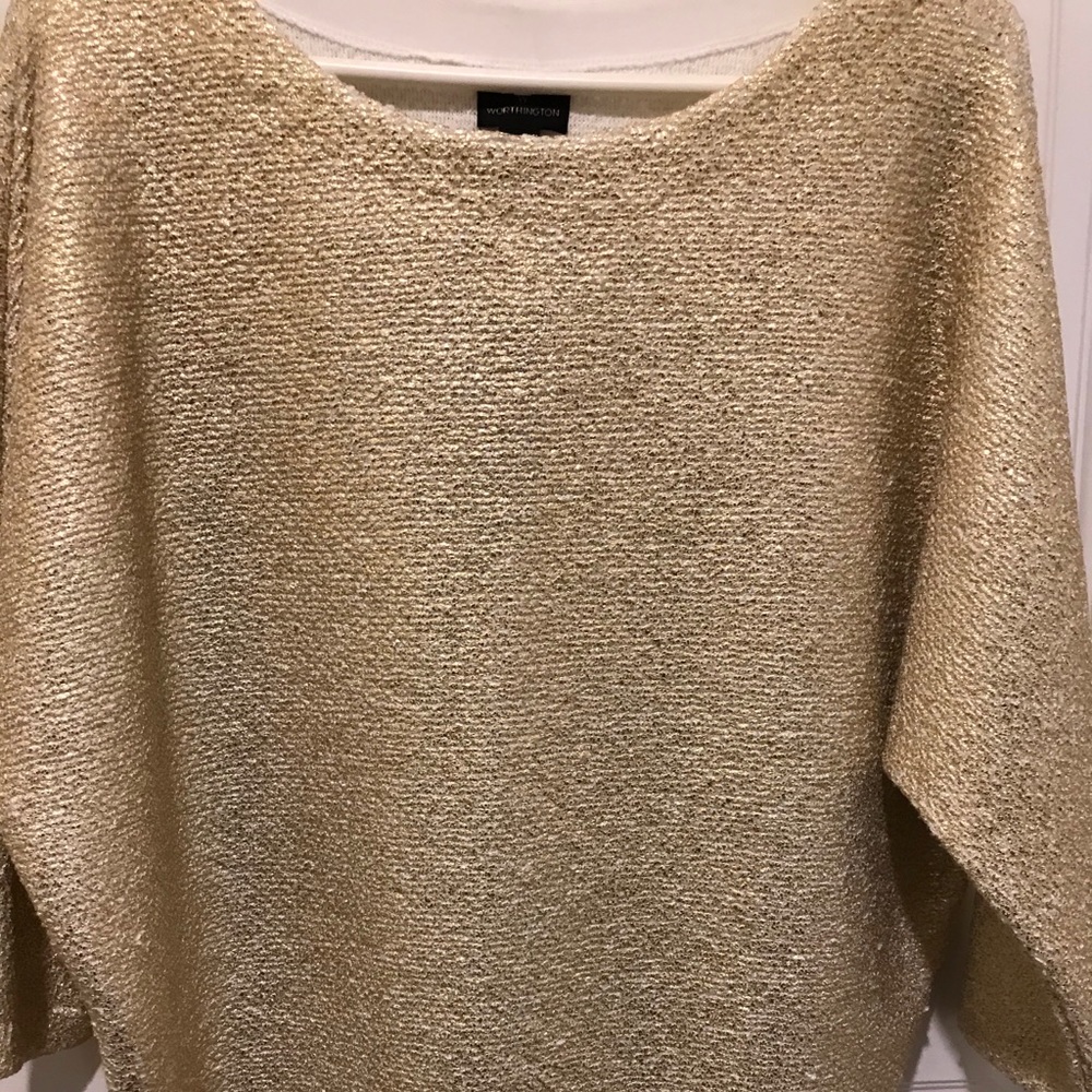 Gold shirt
